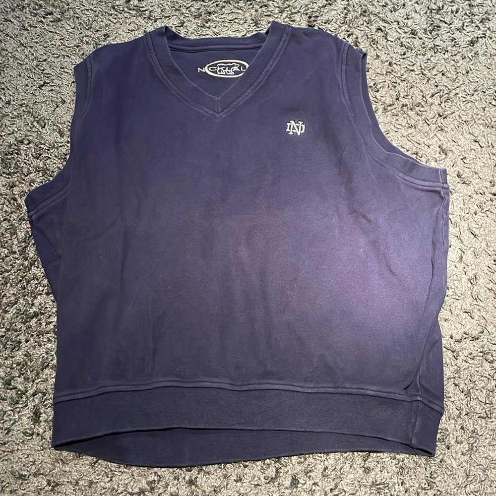 Vintage notre dame vest
